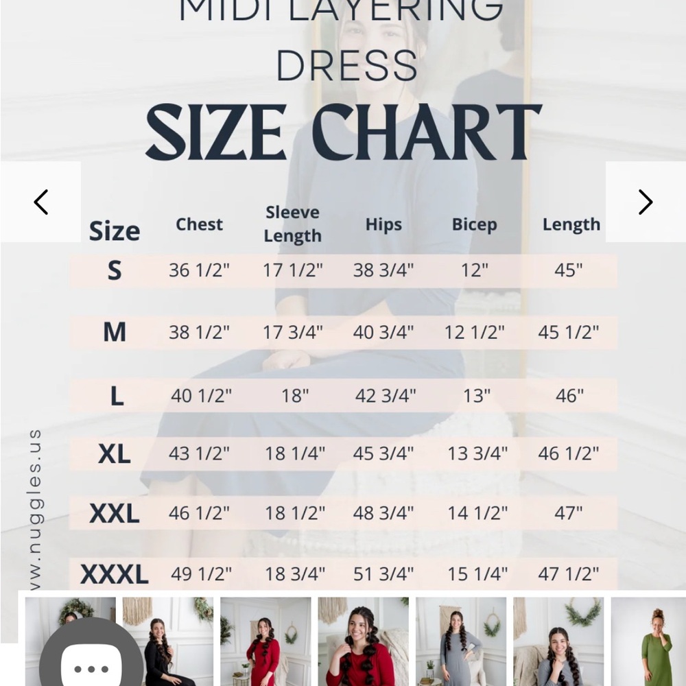 Nuggle’s Women’s Navy Midi Layering Dress - Picture 7 of 9